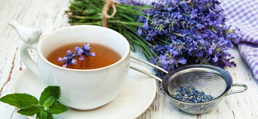 как заварить чай с лавандой